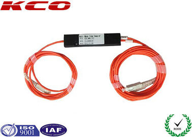 LC SC FC Multimode Fused 1x2 Fiber Optic Splitter MM FBT Coupler