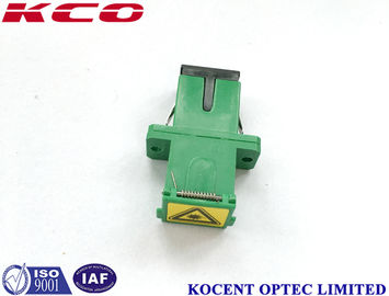 Automatic Dusty Cap Fiber Connector SC/APC Adapters , Fiber Optic Adaptors 0.2dB Telecom Grade