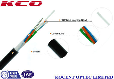 Non Metallic Direct Burial Optical Fiber Cable G657a1 Telecom Grade 144 Cores