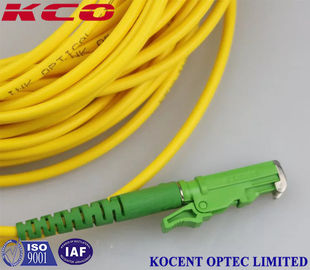 SM 9/125 Fiber Optic Patch Cord , Optical Fiber Jumper 10m 20m 50m 100m