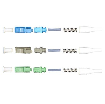 SM LC UPC APC Single Mode 0.9 2.0 3.0 Fiber Optic Connector For Patch Cord Pigtail