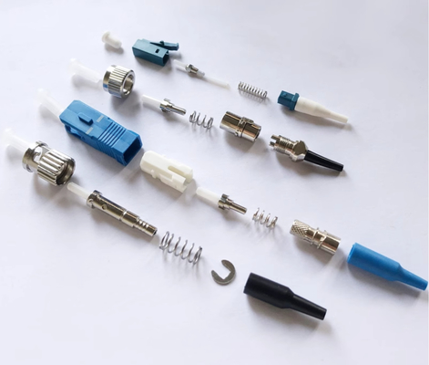 FC Fiber Optical Connector Housing Set For Optical Fiber Patch Cord Pigtail Production