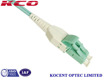 Switchable LC Uniboot OM4 Multimode Optical Fiber Patch Cable 2.0mm 3.0mm PVC LSZH