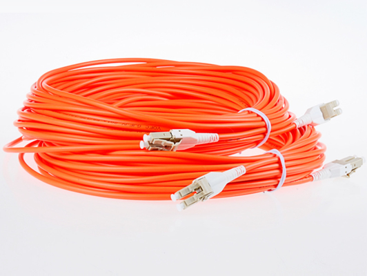 MM Multimode Fiber Optic Patch Cord with Low Insertion Loss (<0.3dB) and 100% Tested for Reliable Data Transmission