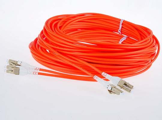 MM Multimode Fiber Optic Patch Cord with Low Insertion Loss (<0.3dB) and 100% Tested for Reliable Data Transmission