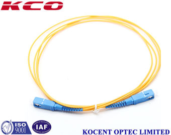 PVC/LSZH Fiber Optic Cable Patch Cord  SM  SC/UPC-SC/UPC 2.0mm