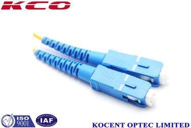 PVC/LSZH Fiber Optic Cable Patch Cord  SM  SC/UPC-SC/UPC 2.0mm