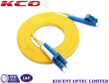 SM Duplex LC/UPC-LC/UPC 2.0mm Fiber Optic Patch Cord PVC LSZH 1.0m