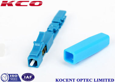 Field Assembly 2.0mm 3.0mm FTTX  LC /APC Quick Connector blue