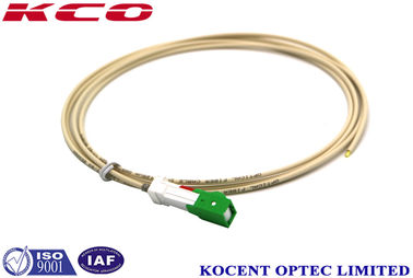 LSH SC/APC Fiber Optic Patch Cord LSZH PVC FTTH Auto Shutter Connector Anti Rotation Protection