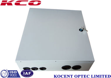 Outdoor Wall Mountable Metallic Optical Fiber Termination Box 72/96 Cores