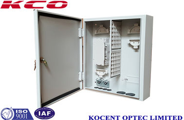 Outdoor Wall Mountable Metallic Optical Fiber Termination Box 72/96 Cores