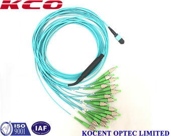 MTP APC MPO MTP Patch Cord Jumper Cable 1260~1650nm Wave Length Apply For CATV