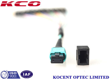 MPO to LC , MTP To ST Fiber Optic Fan-out Patch Cord 50/125 OM3 OM4 10G 40G 100G 200G