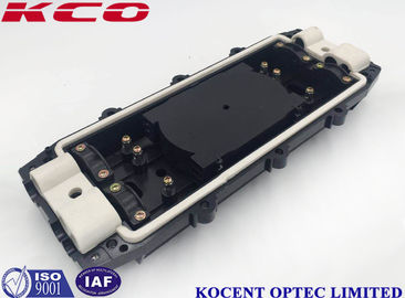 IP67 Waterproof Fiber Optic Splice Closure Joint Box FTTB KCO-H33120 12fo To 144fo 3 In 3 Out