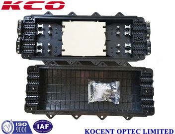 288 Cores Fiber Optical Splice Closure Joint Box 8 Ports 4 In 4 Out PC Material KCO-H44280