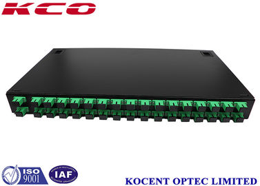Low Insertion Loss Fiber Optic Splitter Patch Panel Termination Box SC/APC ABS Box 1U