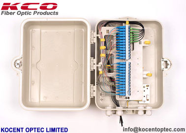 KCO-SMC-32G Fiber Optic Terminal Box Outdoor IP65 1*16 2*16 Splitter Type SMC ABS