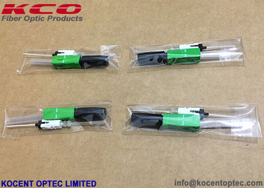 0.9mm Splice On Fiber Optic Fast Connector SC/APC SOC Field Assembly FTTH 0.2dB