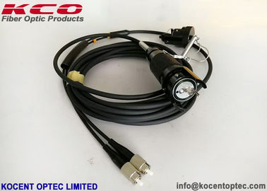 YZC Plug Receptacle Tactical YZC Connector Fiber Optic Pigtail Cables FTTA Outdoor 1 2 4 6 8 12 Cores