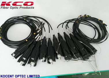 Outdoor Military Grade IP65 Fiber Optic Patch Cord Tactical Fiber Connector for Harsh Environments