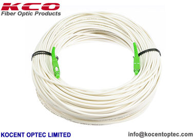 SC APC Fiber Optic Patch Jumper 3.5mm PE Sheath Ultra Bend / G657B3 Patch Cable