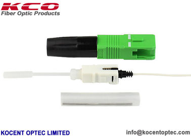Single Mode Fiber Optic Fast Connector FTTH SOC Splice On SC/APC G652D G657A