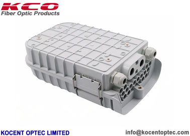 16 FTTH Drop Cable Port Fiber Access Terminal Box KCO-0416W White Color ABS PC Material