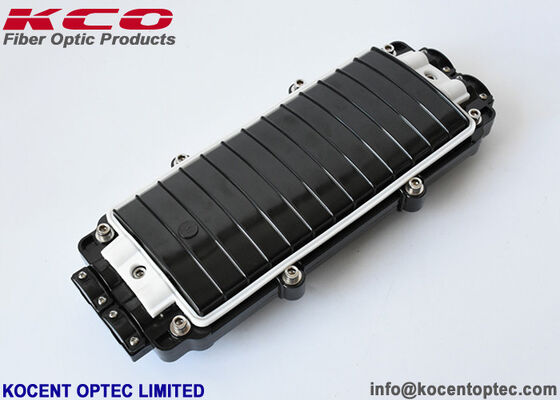 IP67 2 In 2 Out Fiber Optic Splice Closure with ABS PC Material for Inline Fiber Optic Splice Enclosure