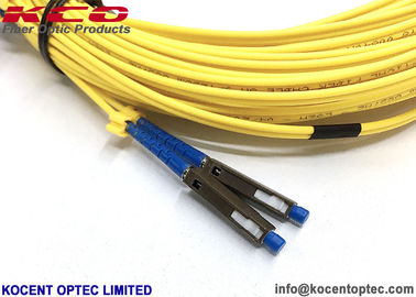 PVC LSZH TPU Fiber Patch Cords MU UPC APC Optical Jumpers SM G657A1 Duplex Simplex