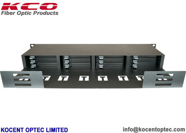 MPO MTP Fiber Optic Patch Panel , 144 Fiber 12 Core Optical Fiber Patch Cord