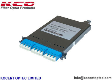 12 Fiber LC Adapter Mpo Fiber Optic Connector Modular Cassette For Patch Panel