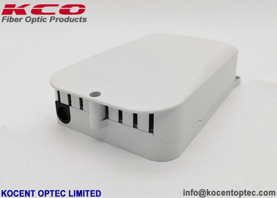16 Cores Fiber Optic Terminal Box with IP55 Protection and 1x16 PLC Splitter for Indoor Wall Mount