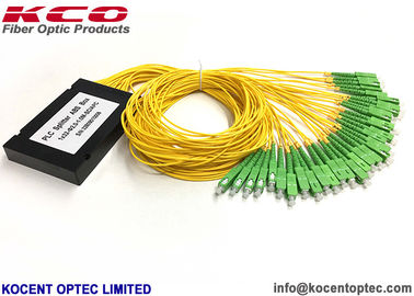 1:32 ABS Modular Box Type PLC Optical Splitter 1x32 1*32 2.0mm SM G657A