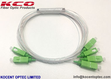 Mini Tube Optical Fibre PLC Splitter 2:4 2*4 2x4 SC APC UPC