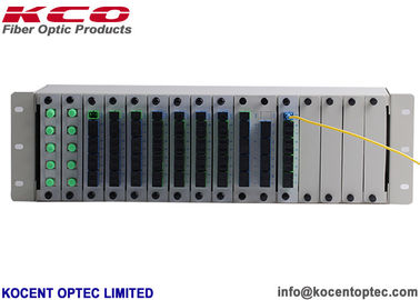 ODF Fiber Optic Splitter 3U 4U Patch Panel Distribution Frame for PLC