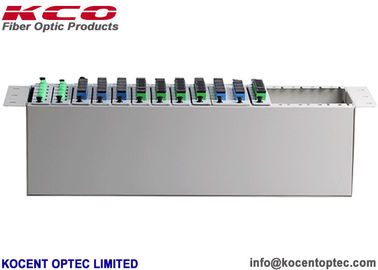 ODF Fiber Optic Splitter 3U 4U Patch Panel Distribution Frame Steel Tape Aluminum Alloy