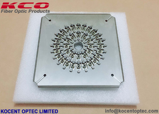 36 Connector Fiber Optic Polishing Fixture Jigs / Optical Fiber Patch Cord Polishing Equipment