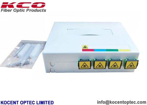 KCO-FTB04D-GJ FTTH FTTA Optical Fiber Termination Box 4 Ports