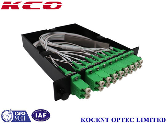 LC/APC Duplex 2*16 G657A2 Optical Fibre PLC Splitter LGX Box