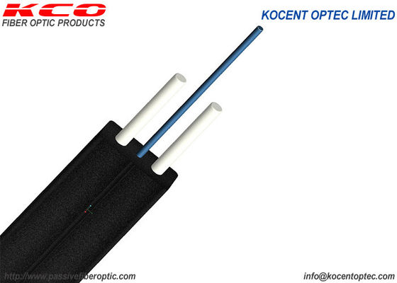 Indoor G657A2 Optical Fiber FTTH Drop Cable Patch Cord 1 2 4 Cores LSZH