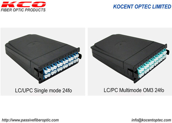 12fo 24fo MPO Cassette SM OM3 OM4 OM5 MTP Modules For Patch Panel