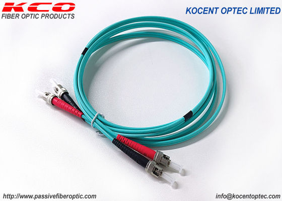 OM4 OM5 40G 100G Fiber Patch Cord LSZH Duplex Simplex Optic ST