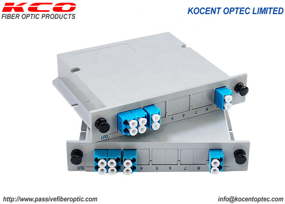 100G 6CH Optical Fiber DWDM LGX LC UPC Duplex Adapter Cwdm Multiplexer