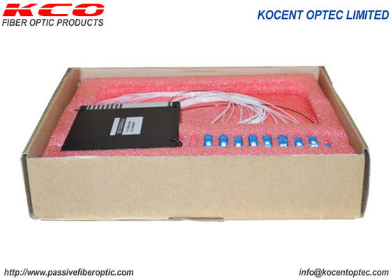 100G 50GHz 16CH Passive Fiber Optic DWDM ABS Casette SC UPC Connector